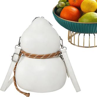 Generic Stylish Travel Bag, Lightweight Shoulder Bag, Leather Purse with Calabash Design, Multipurpose Women Handbag, Casual Handbag with Comfortable Material