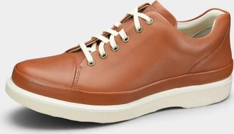 Samuel Hubbard Mens Dress Fast Sneaker In Cognac