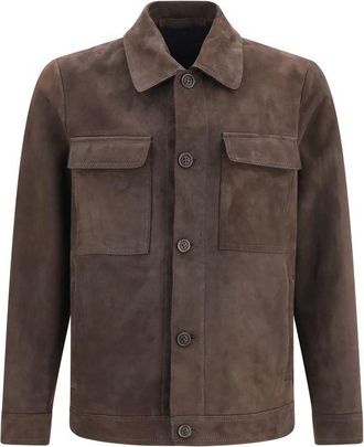 Salvatore Santoro Leather Leather Mens Jacket