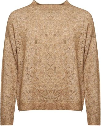 Lind Truien & Vesten, Dames, Bruin, M, Wol, Albi Pullover