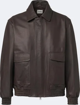 Arma Bari leather blouson jacket