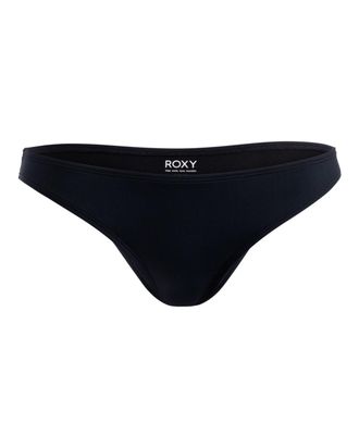 Roxy Bikini-Hose ROXY Beach Classics Moderate, Damen, Gr. XS, US-Gr&ouml;ssen, grau (anthrazit), Obermaterial: 85% Polyester, 15% Elasthan;, Badehosen Bikini-Ho