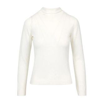 Gran Sasso Turtleneck Trui - Dames - Coltruien - Beige - M - Wol - Truien & Vesten