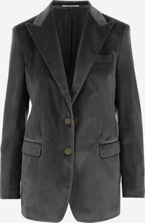 Tagliatore Black Single-Breasted Blazer