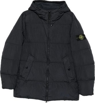 Stone Island Compass-patch Quilted Jacket