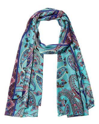 La Fiorentina Silk-Blend Printed Scarf