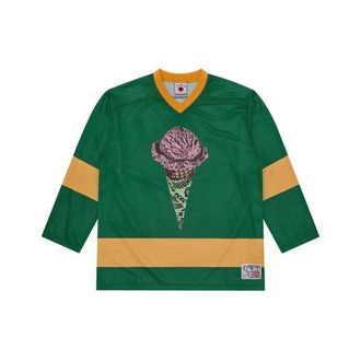 Icecream Long Sleeve Tops, male, Multicolor, Size: XL Cone Hockey Top