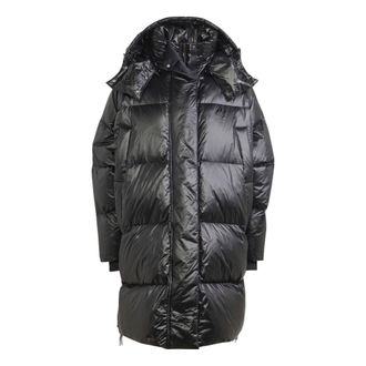 adidas (WMNS) adidas Puffed Long Jacket Black IR7119