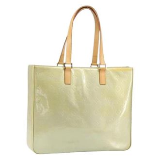 Louis Vuitton Pre-owned Tote Bags, female, Beige, Size: ONE SIZE Pre-owned Vintage Leather Tote Bag