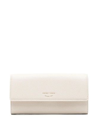 Emporio Armani logo-print wallet - Neutrals