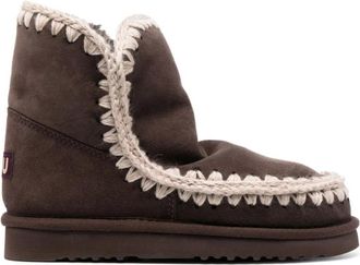 Mou Bruine Eskimo Stijl Winterlaarzen - Dames - Winterlaarzen - Bruin - 37 EU - Schoenen