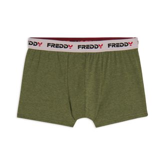 Freddy Boxer Uomo con Elastico Jacquard e Maxi Logo FREDDY