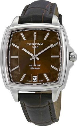 Certina DS Prime Shape Brown Dial Ladies Watch C028.310.16.296.00