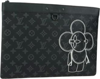 Louis Vuitton Pre-owned Clutches, female, Black, Size: ONE SIZE Pre-owned Clutch Bag
