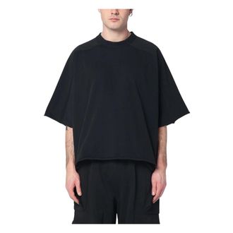 Entire studios T-Shirts, male, Black, Size: L Short Sleeve Crew Neck T-Shirt