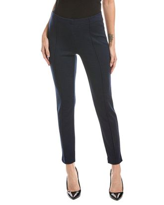 St. John Pull-On Wool-Blend Pant