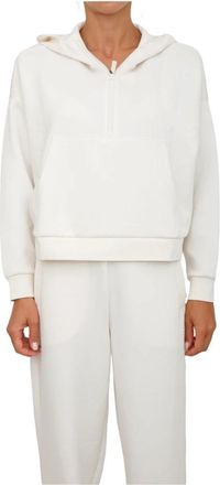 A|X Armani Exchange Sweatshirt Avorio - Dames - Hoodies - Wit - S - Hoodies & sweatvesten