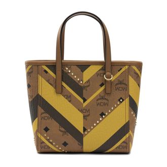 MCM Shopping Bags, female, Multicolor, ONE SIZE, Brown Cross Body Bag with Elegant Design