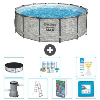 Bestway Piscina Bestway Steel Pro Max Redonda - 427x122 Cm - 8-piezas S536