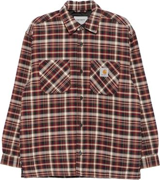 Carhartt Work in Progress Bordeaux Silk & Nylon Jacket - male - Carhartt Wip - Casual Shirts - Multicolor - 2XL - Shirts