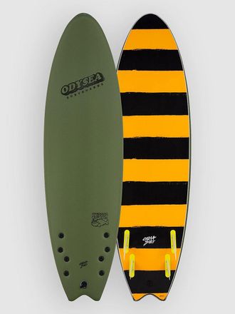 Catch Surf Odysea Skipper Quad 66 Surfboard groen