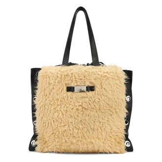 Diesel Tote Bags, female, Yellow, Size: ONE SIZE Big Shopper Tote
