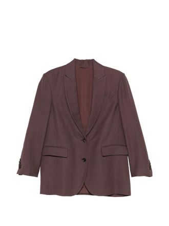 Brunello Cucinelli Einreihige Blazerjacke von Brunello Cucinelli