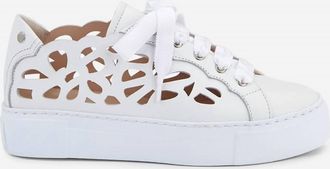 AGL Womens Mandi Cutout Sneaker In White
