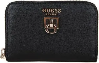 Guess Womens Wallet Black Polyurethane Bags