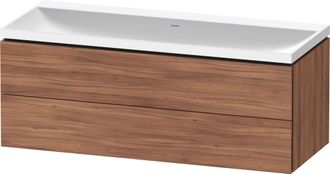 Duravit Duravit L-cube Conjunto En C Suspendido, 2 Cajones, Sin