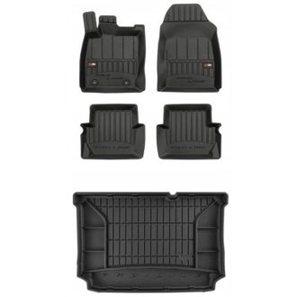 OEM Set 3d Alfombrillas De Goma Y Tapete Para Ford Fiesta Mk8 2017-2022