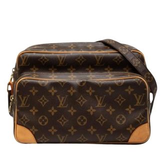 Louis Vuitton Tweedehands Canvas Louis Vuitton tassen - Dames - Pre-owned - Bruin - Maat: ONE Size