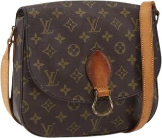 Louis Vuitton Pre-owned Canvas Cross Body Bag - Dames - Vintage Schoudertas - Bruin - ONE Size - Vintage