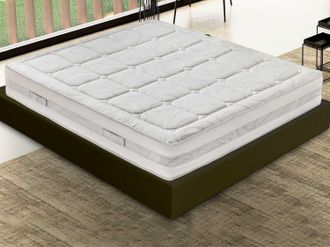 Materassi & Doghe Materassiedoghe - Colch&oacute;n 150x190 De Espuma Viscoel&aacute;stica - Altura 29 Cm - Espuma Viscoel&aacute;stica 5 Cm - Desmontable - Ortop&eacute;dico - Anat&oacute;mico - Antibact