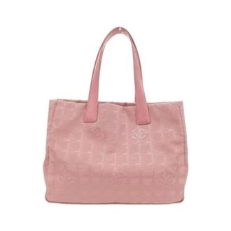 Chanel Pre-owned Tote Bags, female, Pink, Size: ONE SIZE Pre-owned Nylon chanel-bags