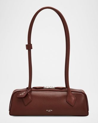 Alaia Le Teckel Small Shoulder Bag in Leather