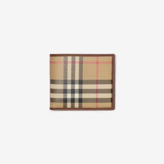 Burberry Check Bifold Wallet