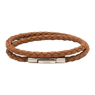 Tod's Tods, Bracelets, male, Brown, Size: ONE SIZE MyColors Leather Bracelet
