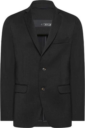 Roberto Ricci Design Tailored Black Blazer With Notch Lapel