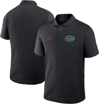 Jordan Brand Mens Jordan Brand Black Florida Gators Primetime Victory Primary Logo Performance Polo at Nordstrom, Size Xxx-Large