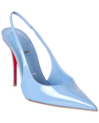 Christian Louboutin Miss Z 100 Patent Slingback Pump
