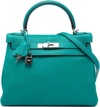 Herm&egrave;s Pre-owned Hermes Clemence Kelly II Retourne 28 Satchel Ladies AXAGVDKKLFDUY2JU