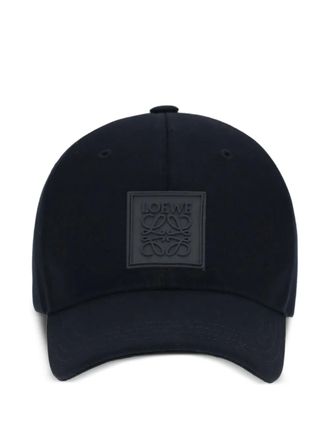 Loewe logo-plaque baseball hat - Blue