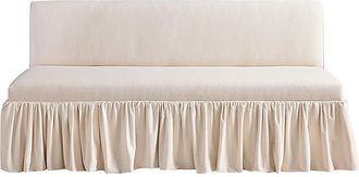 Ballard Designs Bristol 72-Inch Bench with Ruffle Skirt - Ballard Designs