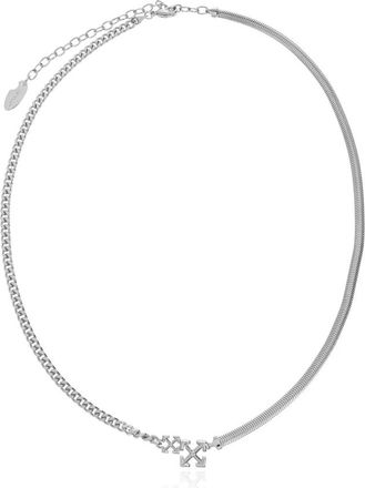 Off-white Collana in ottone - - Accessories - Uomo - Grigio - ONE SIZE