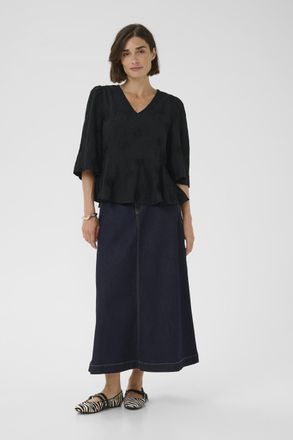 Culture Blouse met lange mouwen CUgeniva Blouse met lange mouwen Relaxed fit