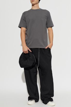 Yohji Yamamoto Cotton T-shirt, Mens, Grey
