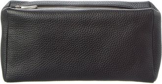 The Row Leather Clutch