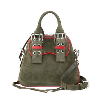 Marni Kleine handtas met handvat - Dames - Tassen - Groen - Maat: ONE Size Leer