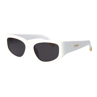 Jacquemus Sunglasses, female, White, 55 MM, Gala Sunglasses
